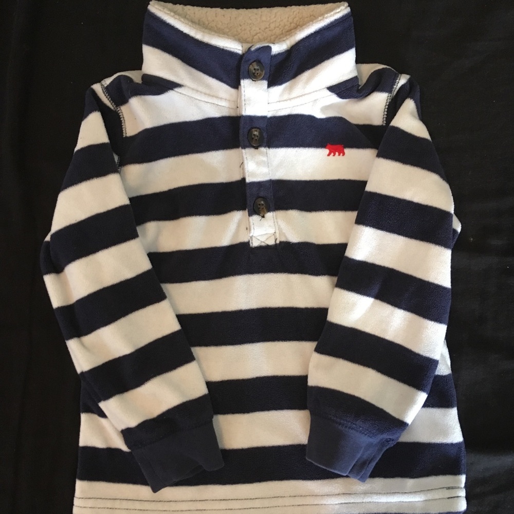 Stripped toddler sweater